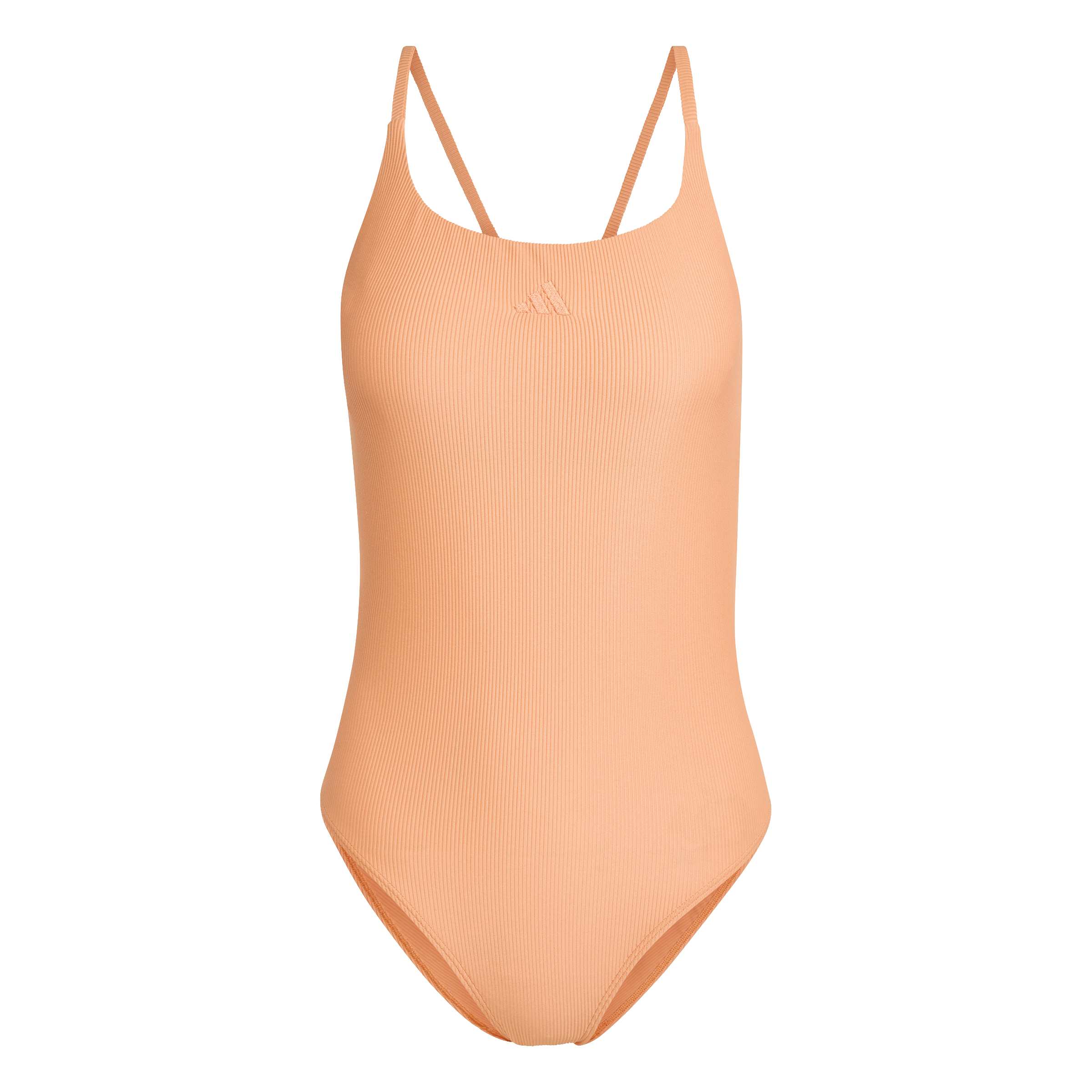 Iconisea Ribbed Padded Thin Straps Swimsuit