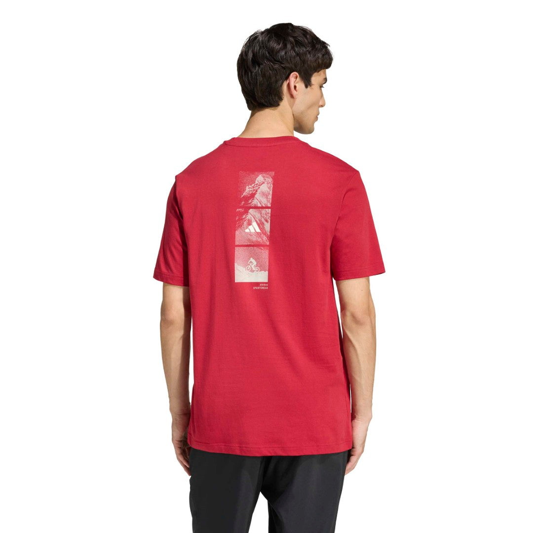 Outdoor Mountain Biking Graphic T-Shirt