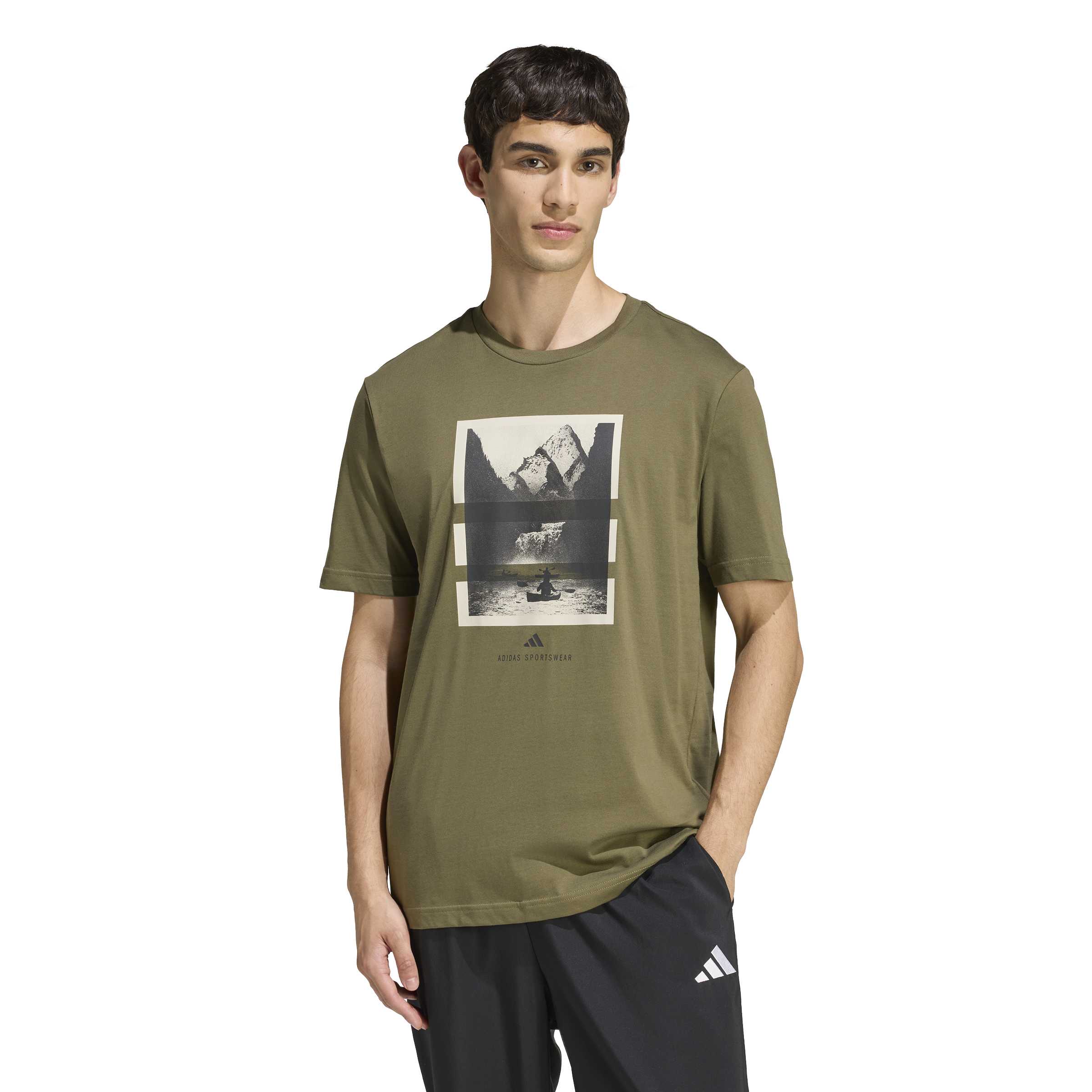 Outdoor Kayaking Graphic T-Shirt