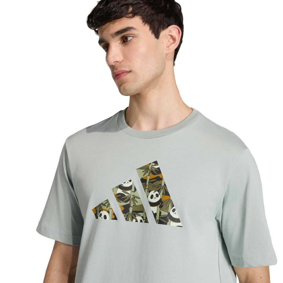 Panda Chill Camo Graphic T-Shirt