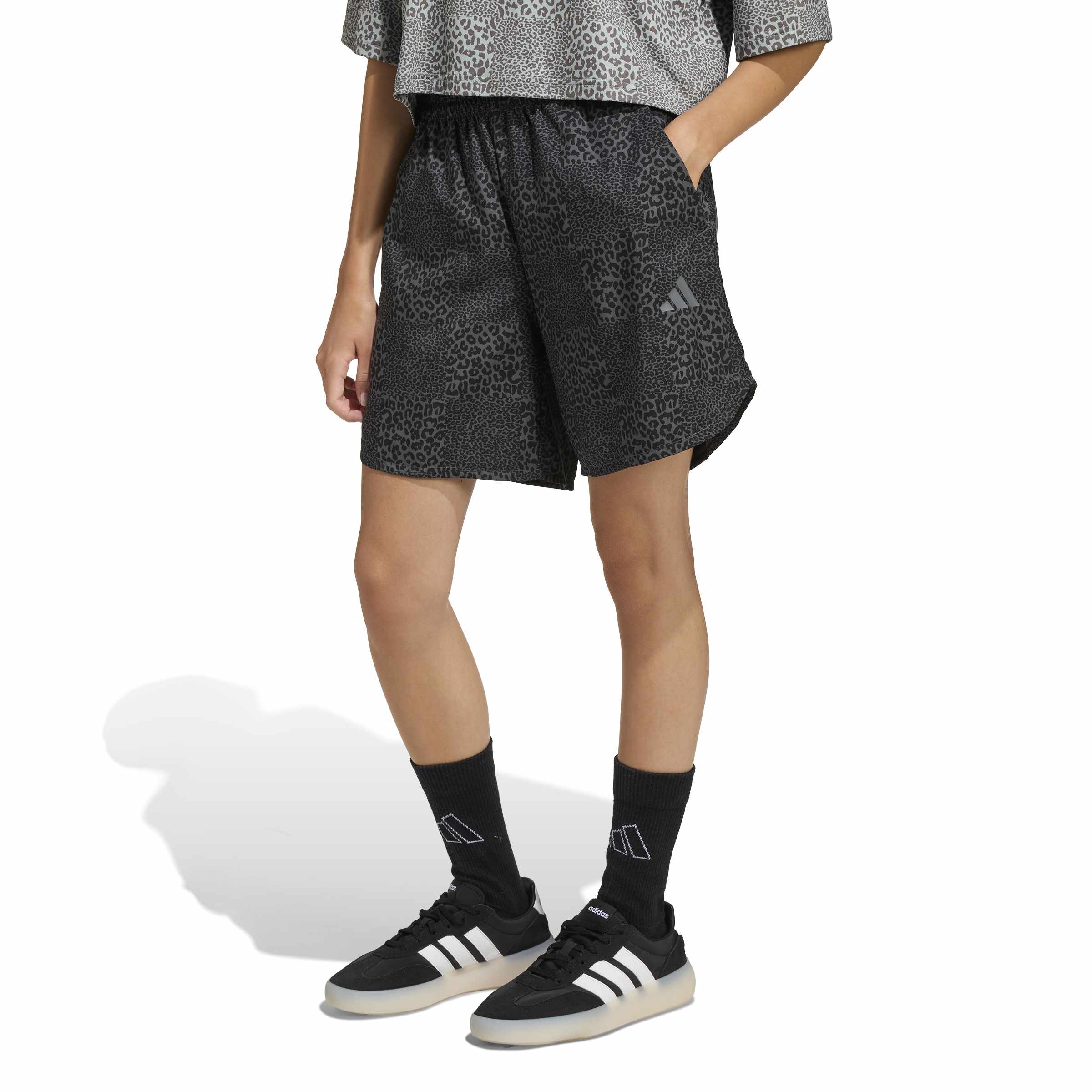 Future Icons Allover Printed Shorts