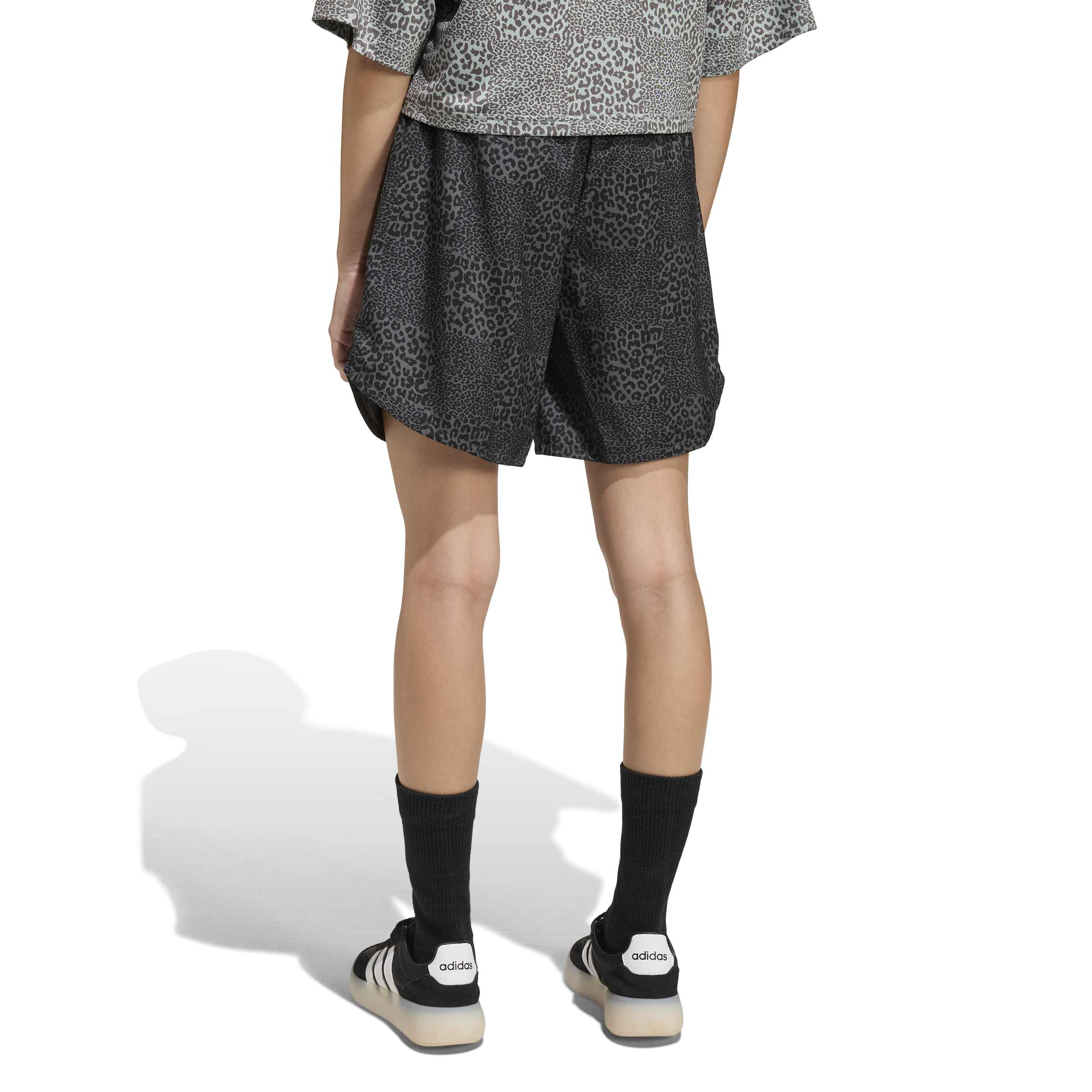 Future Icons Allover Printed Shorts