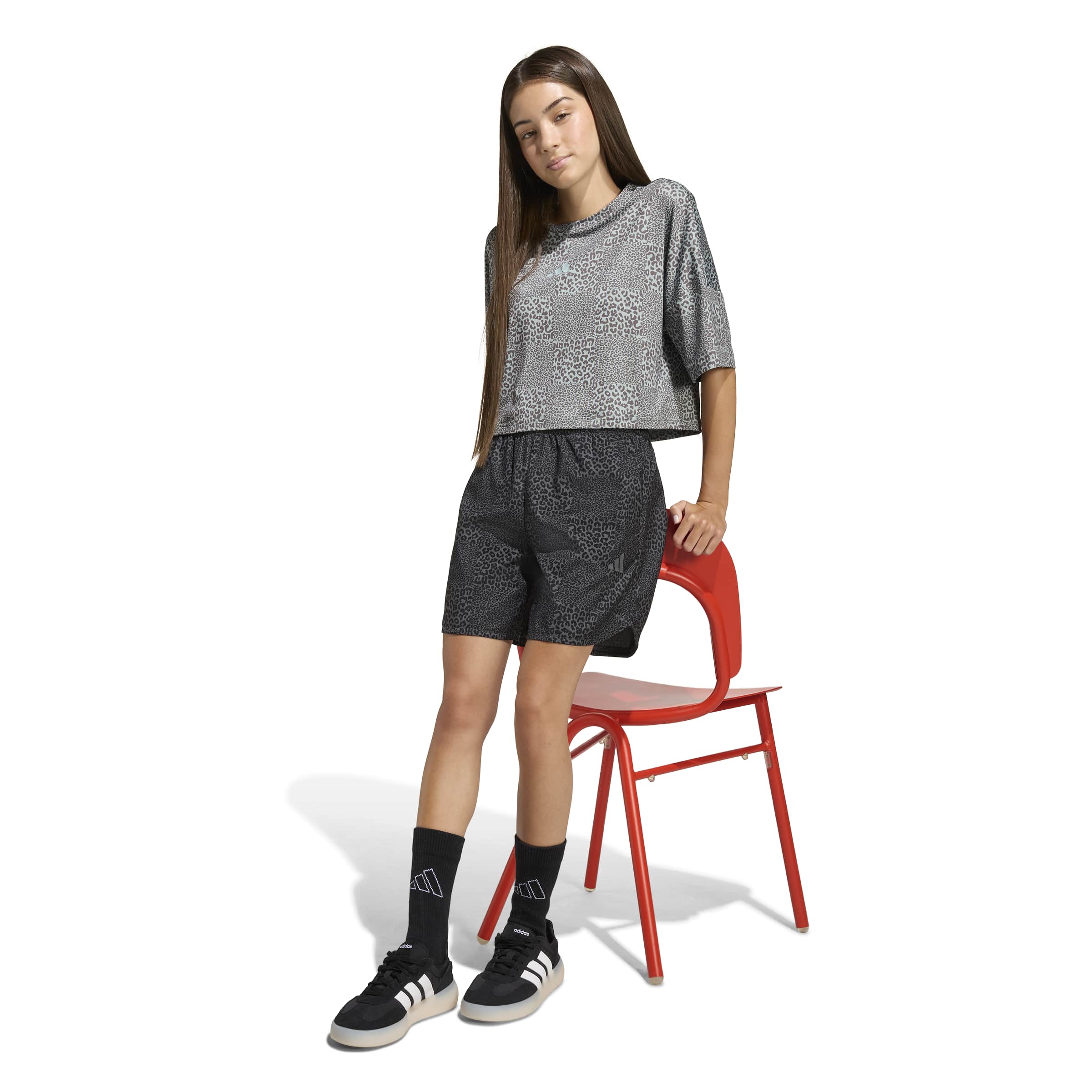Future Icons Allover Printed Shorts