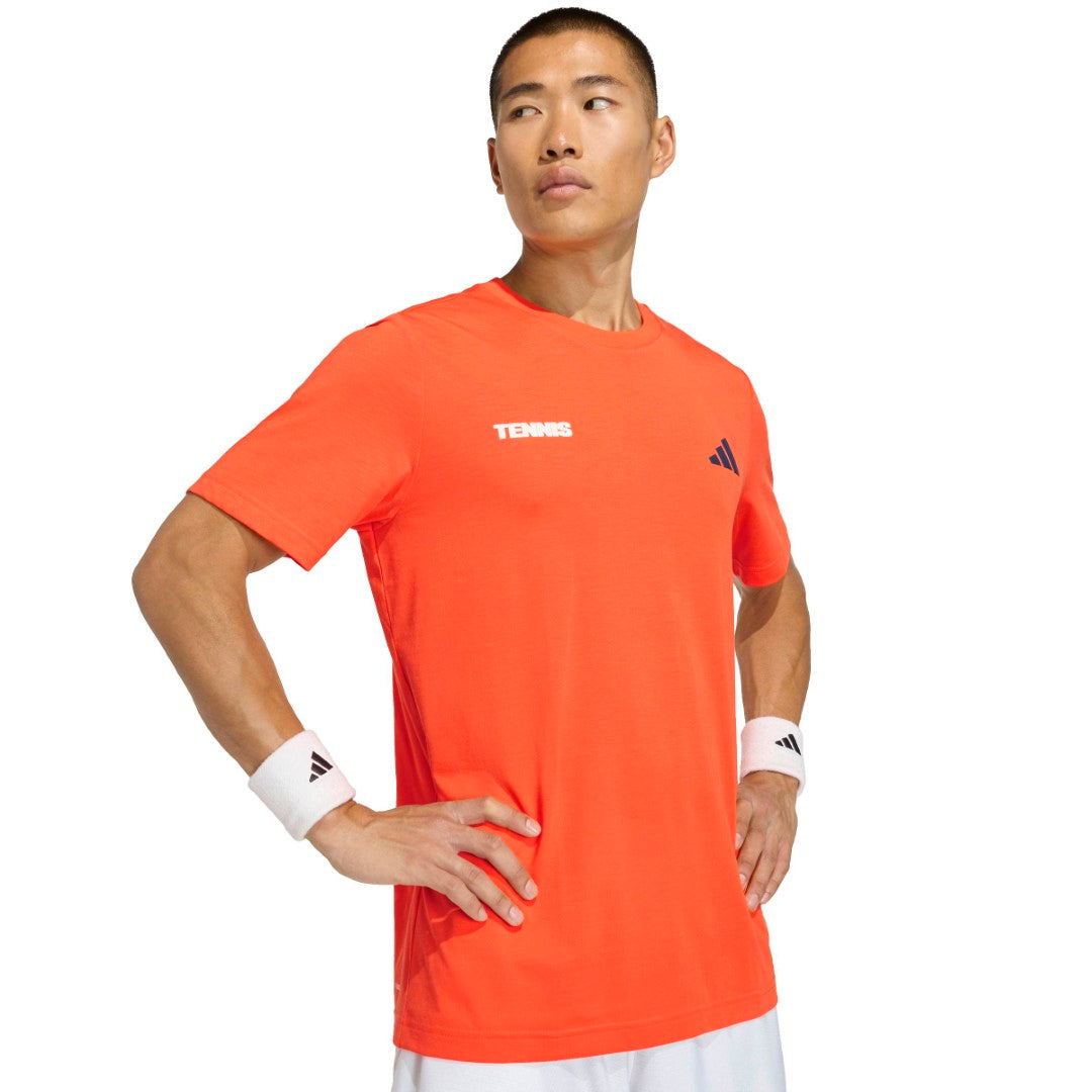 Tennis Hot Egg Graphic T-Shirt