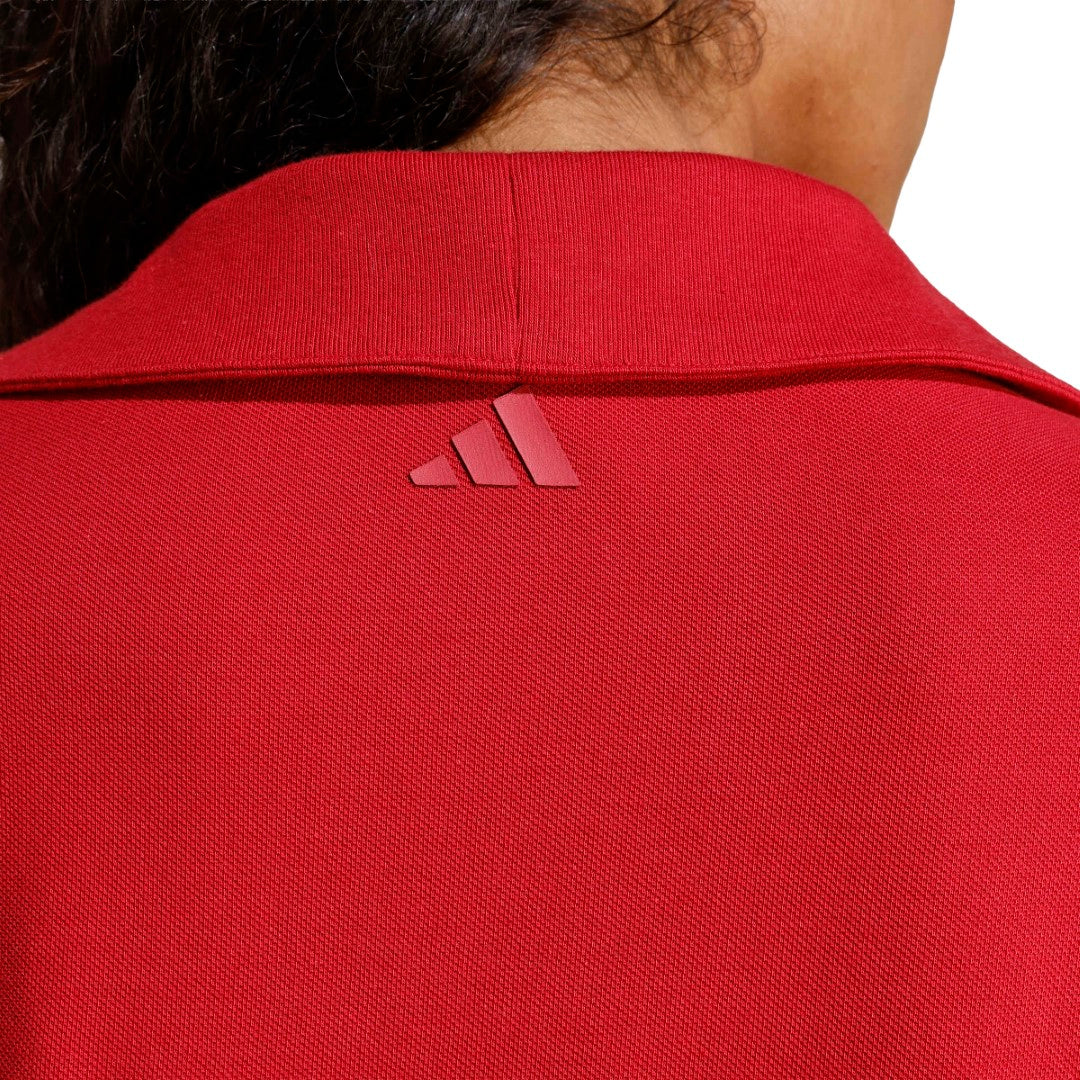 Seasonal Essentials Colorpop Polo with Embroidered Graphic