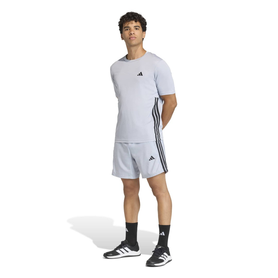Workout Essentials Base 3 Stripes Woven Short