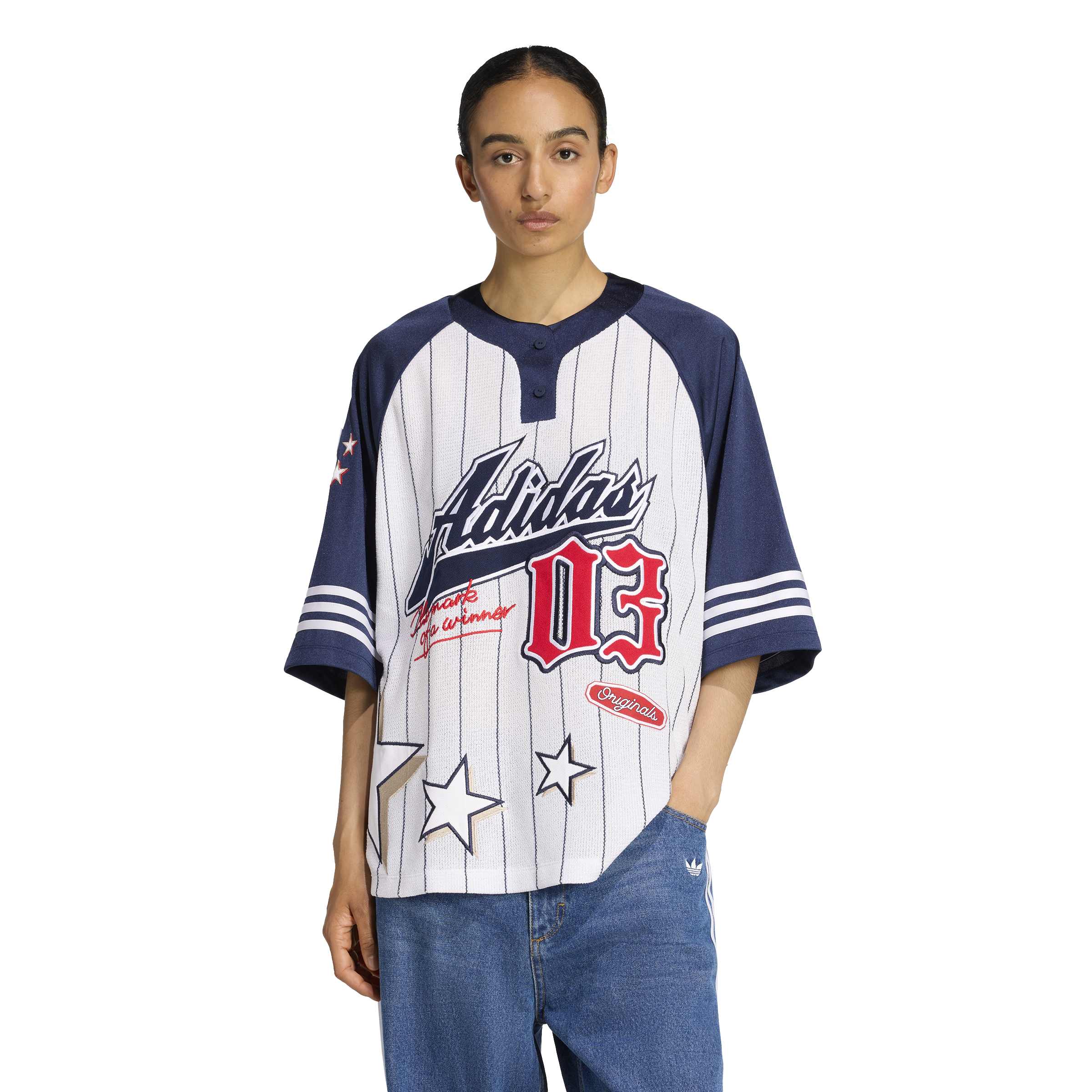 Premium Knit Baseball Short Sleeve Top