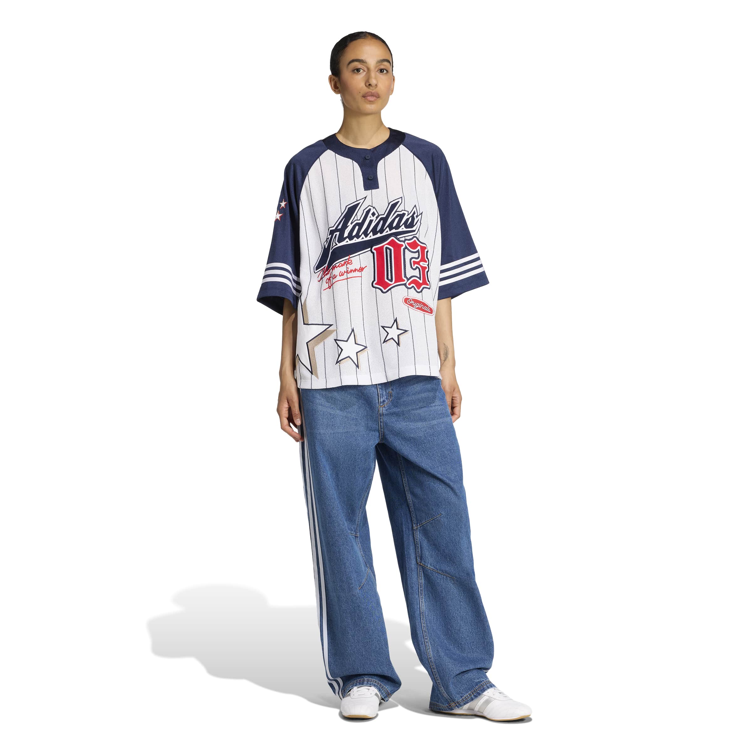 Premium Knit Baseball Short Sleeve Top