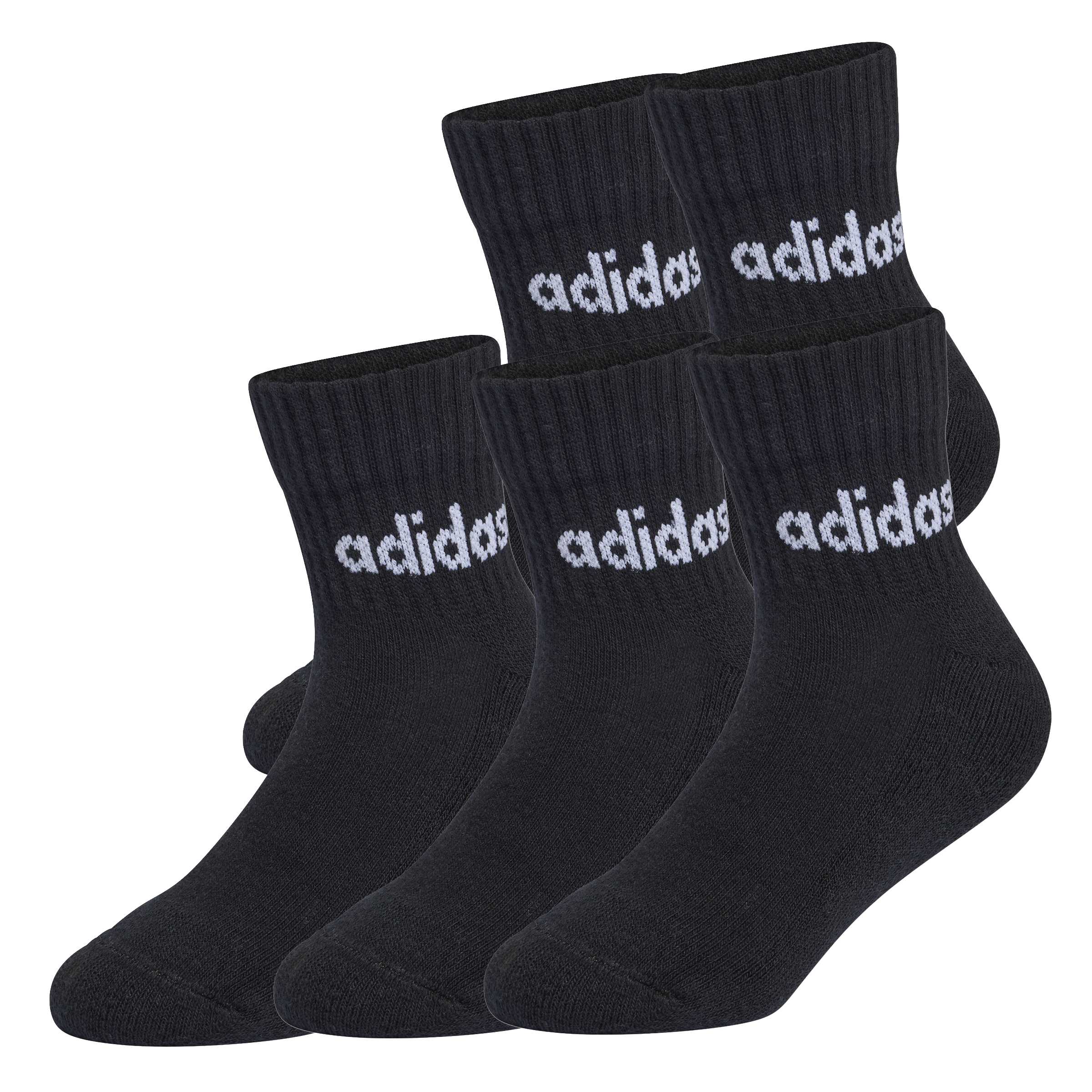 Linear Ankle Socks 5 Pairs