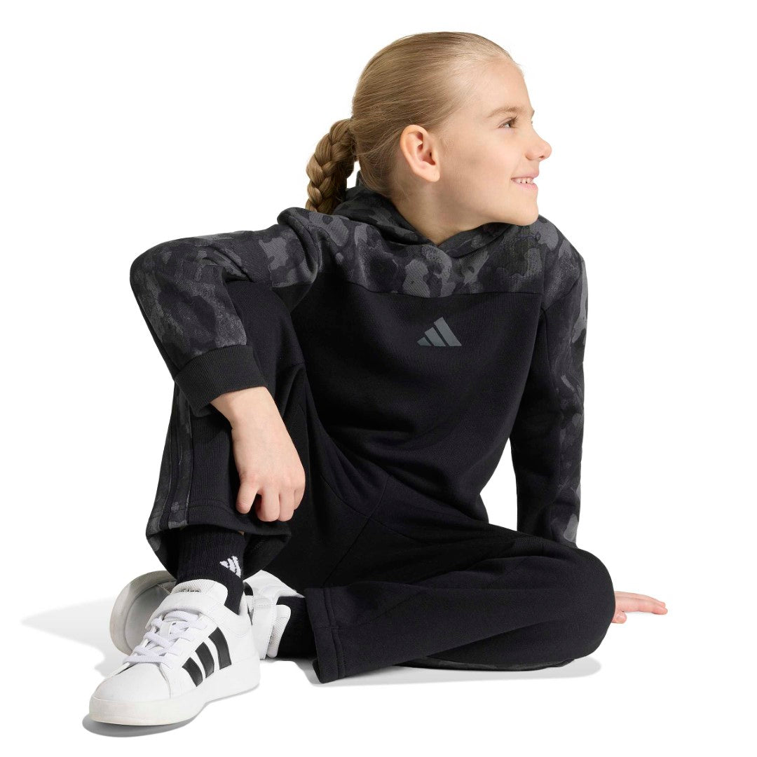 Seasonal Essentials Hooded Fleece Jogger Set Little
