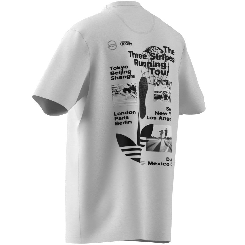 تيشيرت جرافيك سبورتس إليمنتس واسع