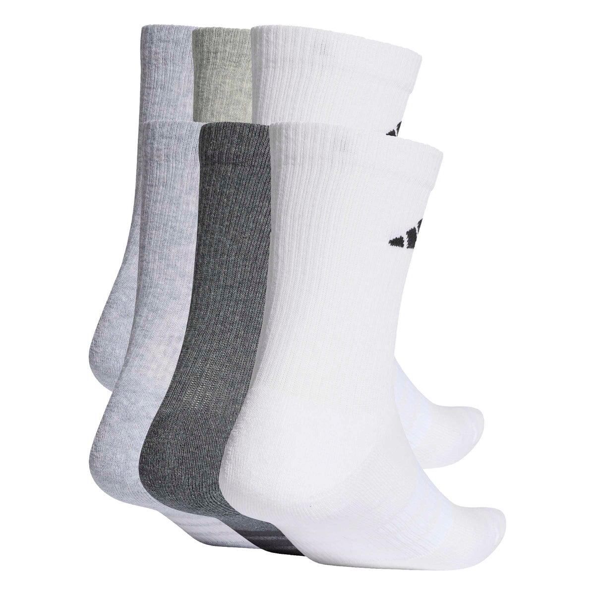 Cushioned Crew Socks 6 Pair Pack
