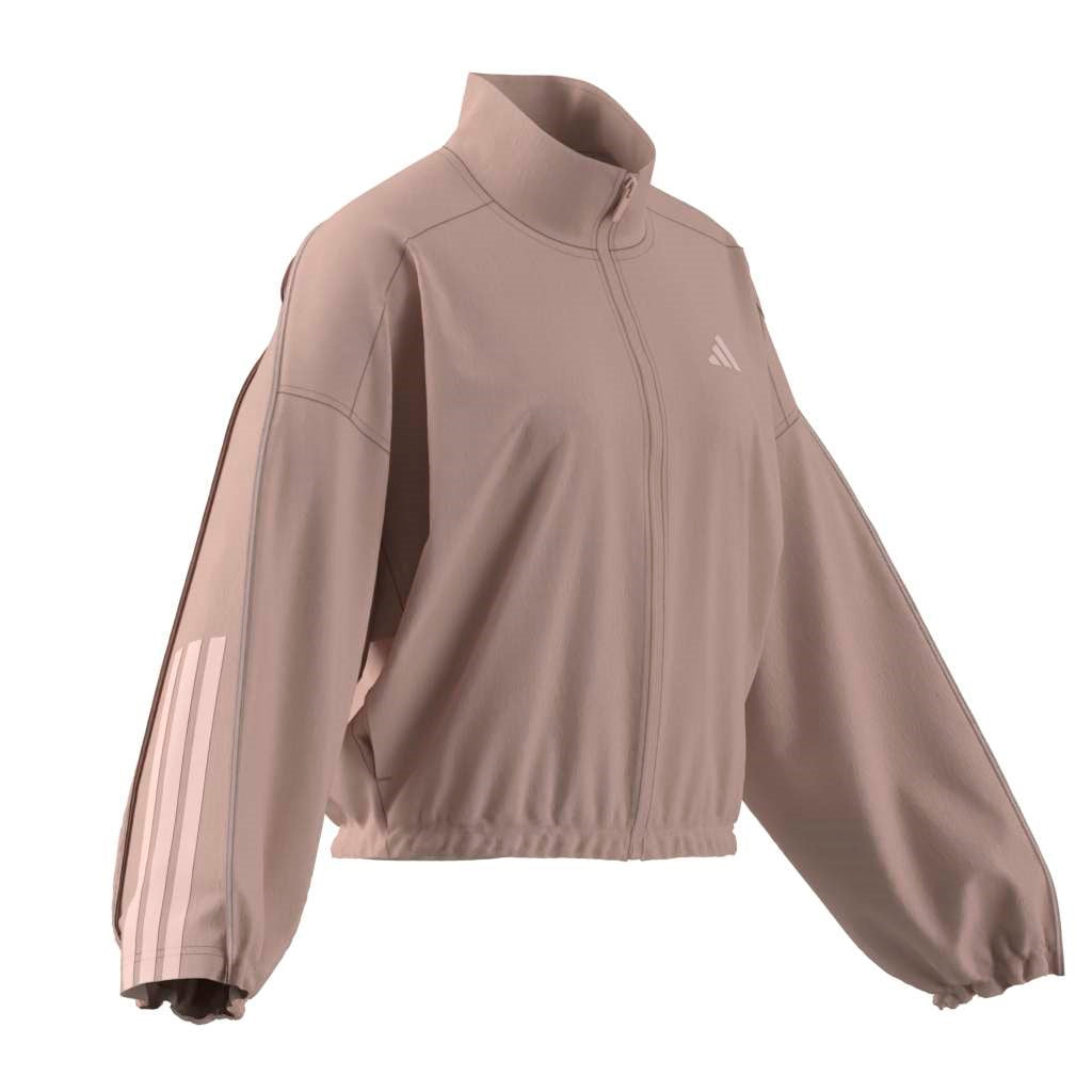 City Tech Woven Zip Track Top