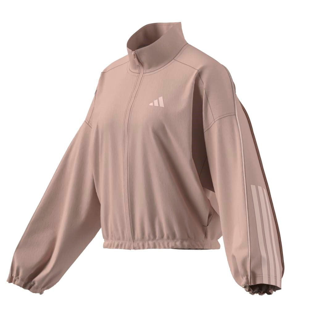 City Tech Woven Zip Track Top