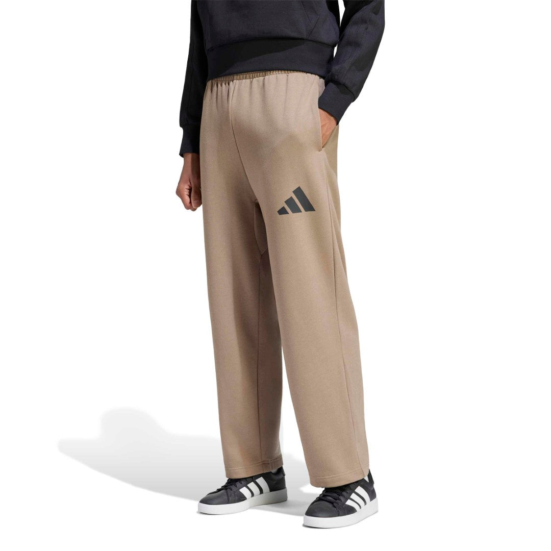 Essentials Wide-Leg 3 Bar Logo Joggers