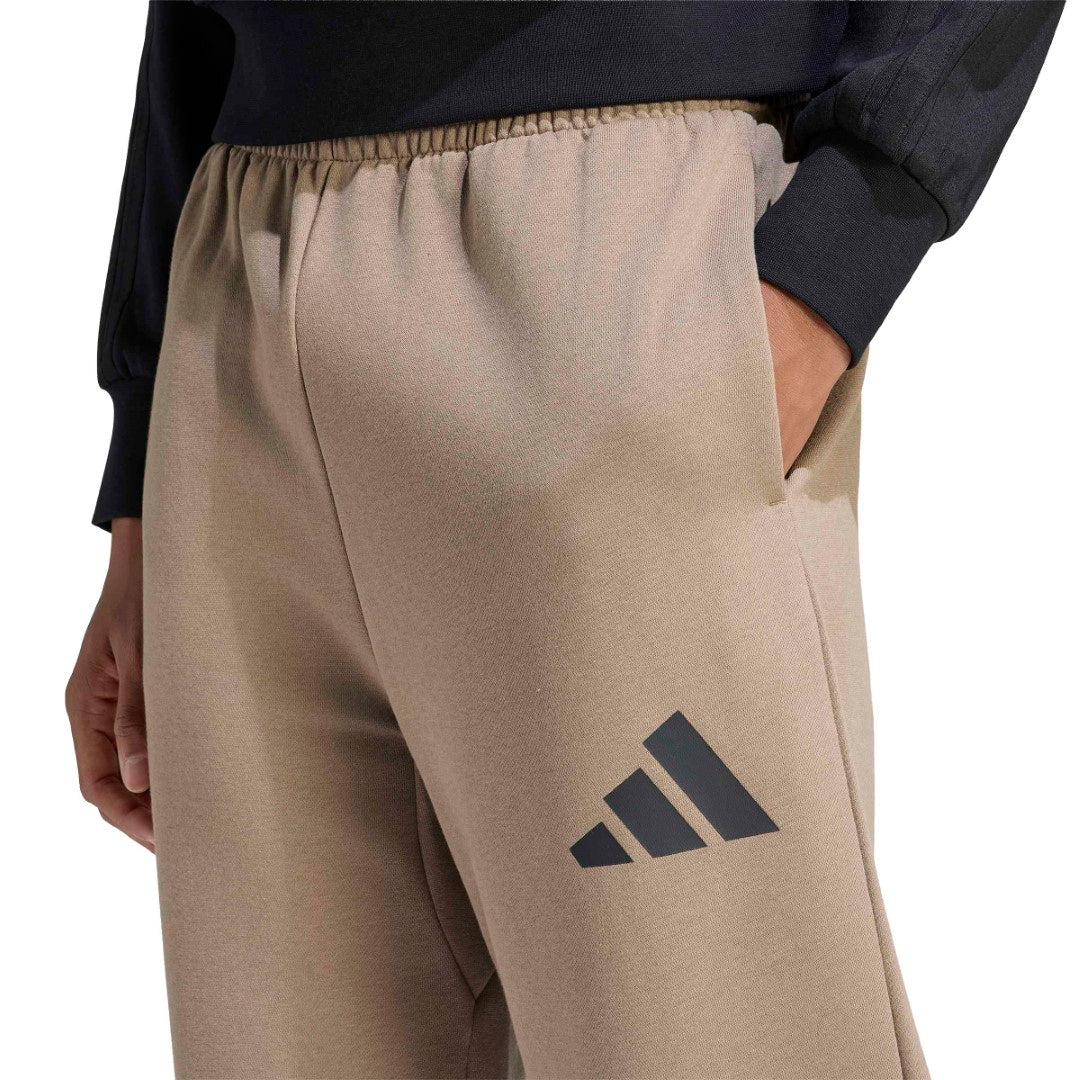 Essentials Wide-Leg 3 Bar Logo Joggers