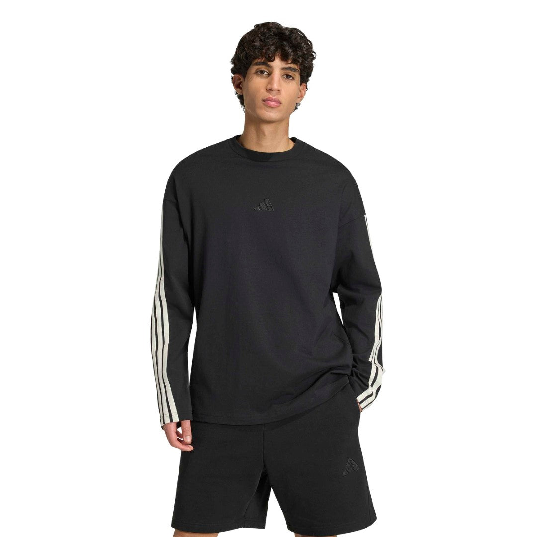 Adidas Kit 3-Stripes Long-Sleeve Top T-Shirt