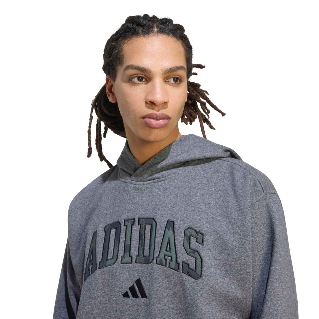 Seasonal Essentials Camo Hooded Sweat
