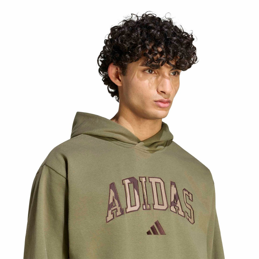 Seasonal Essentials Camo Hooded Sweat