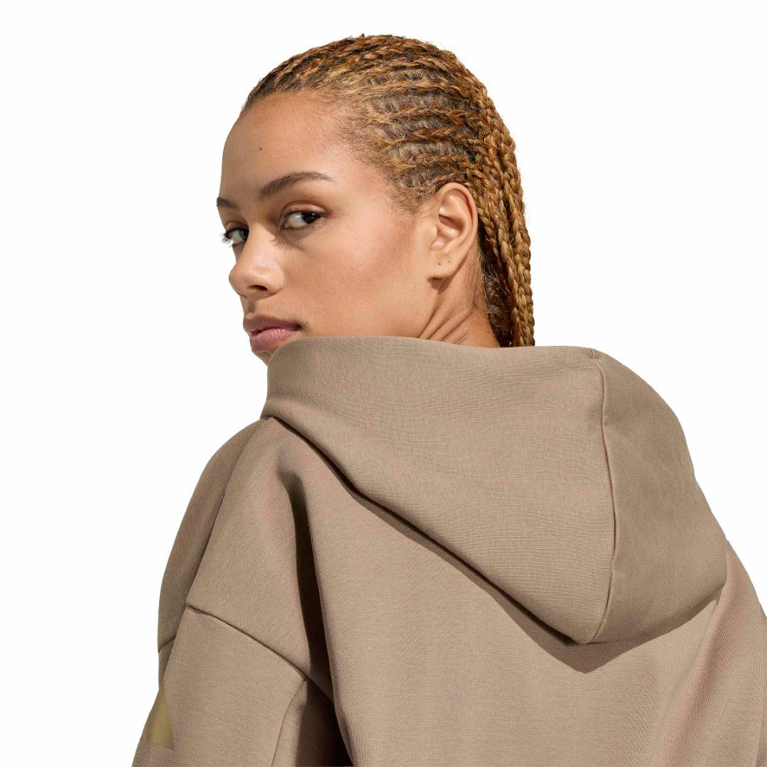 Essentials Contemporary Fleece Full Zip Hooded Jacket