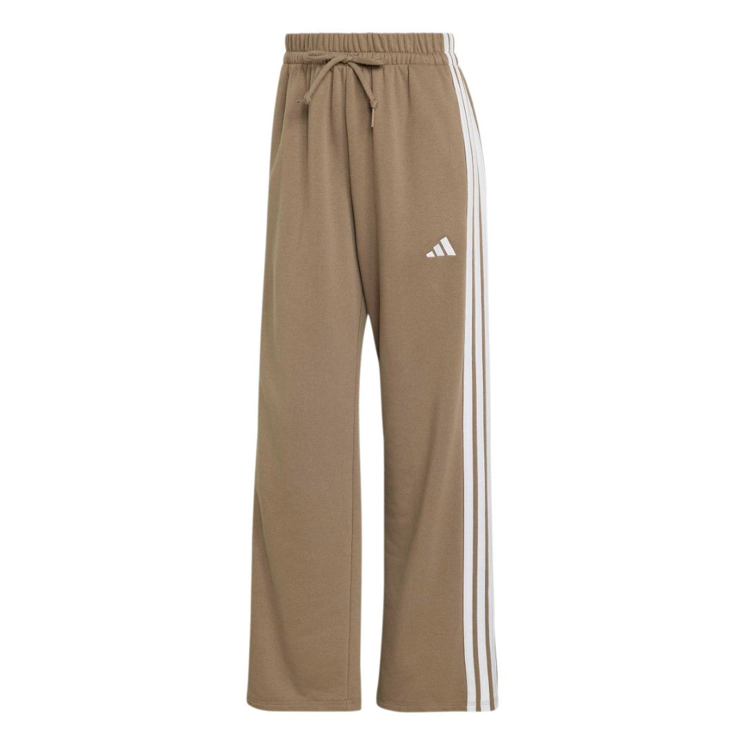 Essentials 3-Stripes Open Hem French Terry Joggers