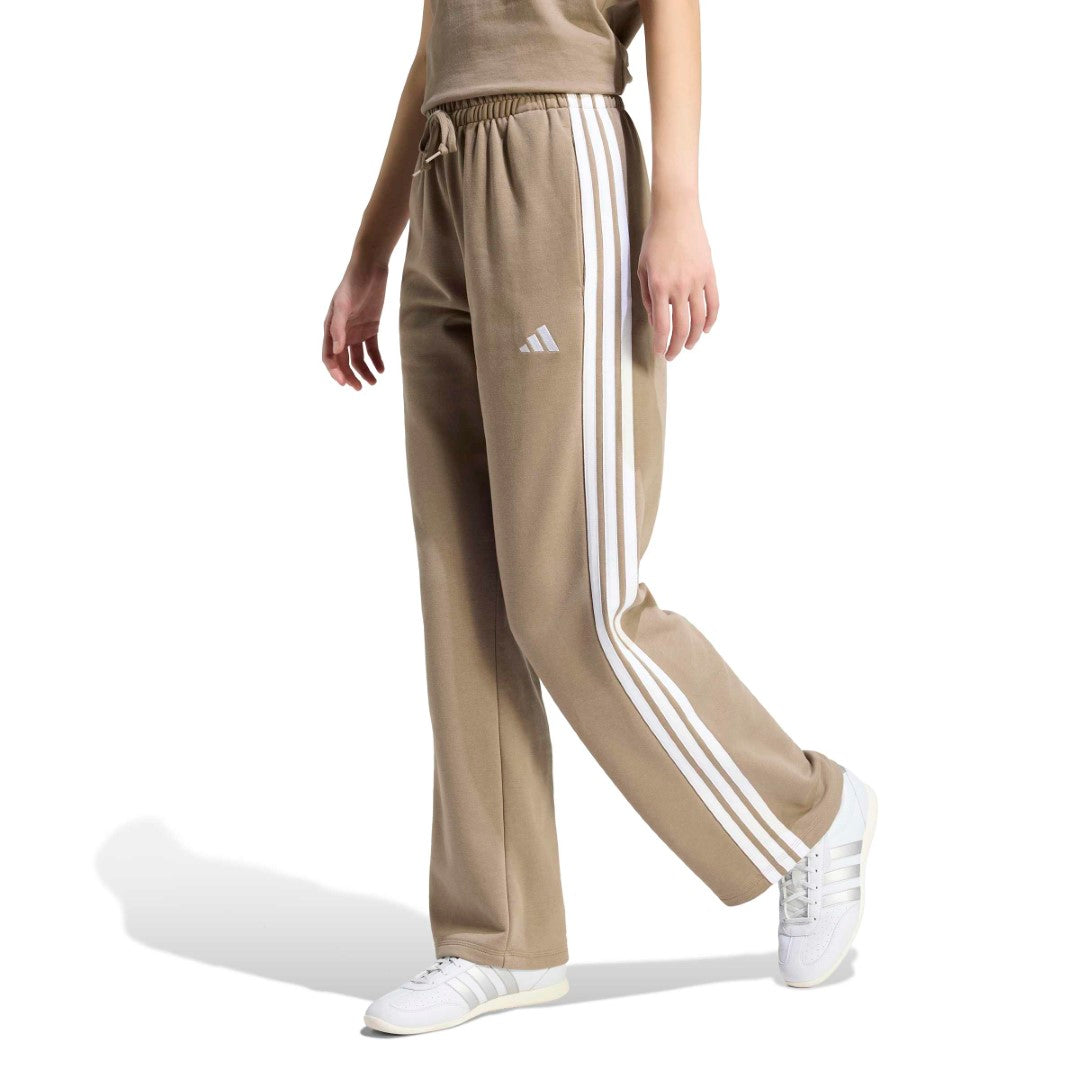 Essentials 3-Stripes Open Hem French Terry Joggers