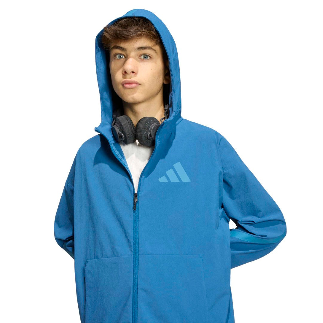 Z.n.e. Woven Travel Cover Up Track Top