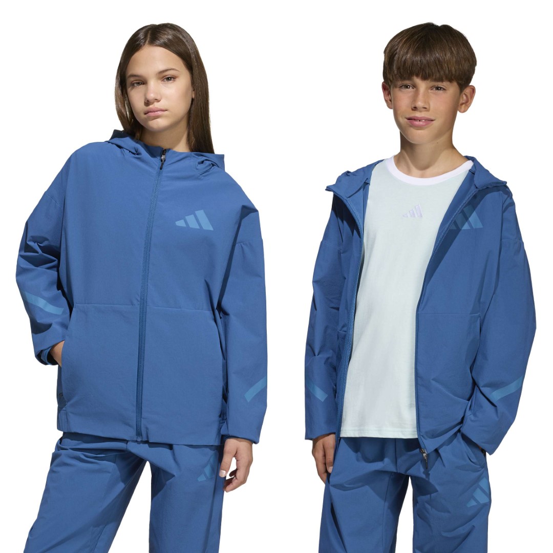 Z.n.e. Woven Travel Cover Up Track Top