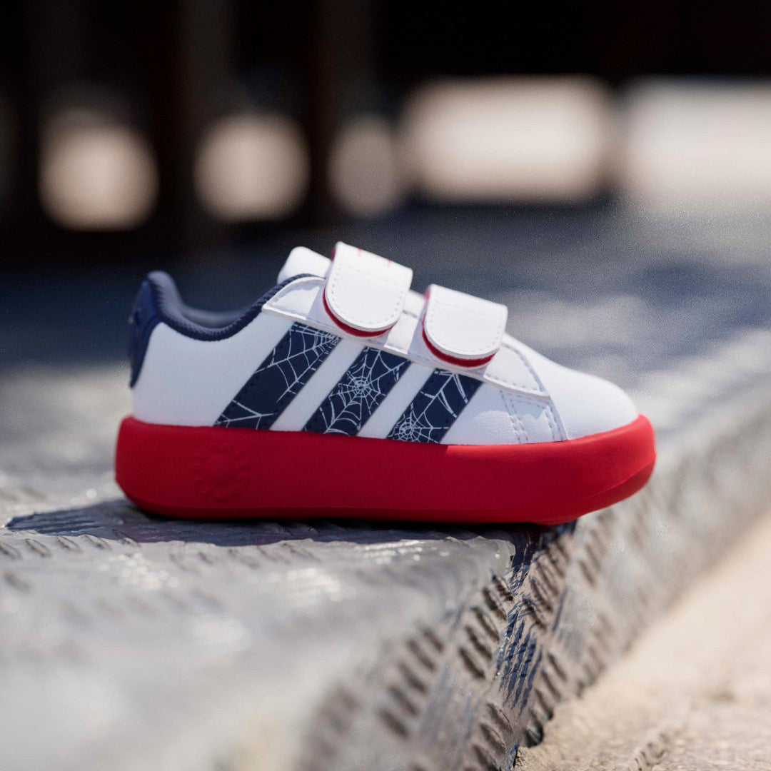 Adidas Marvel Spider-Man Grand Court Shoes