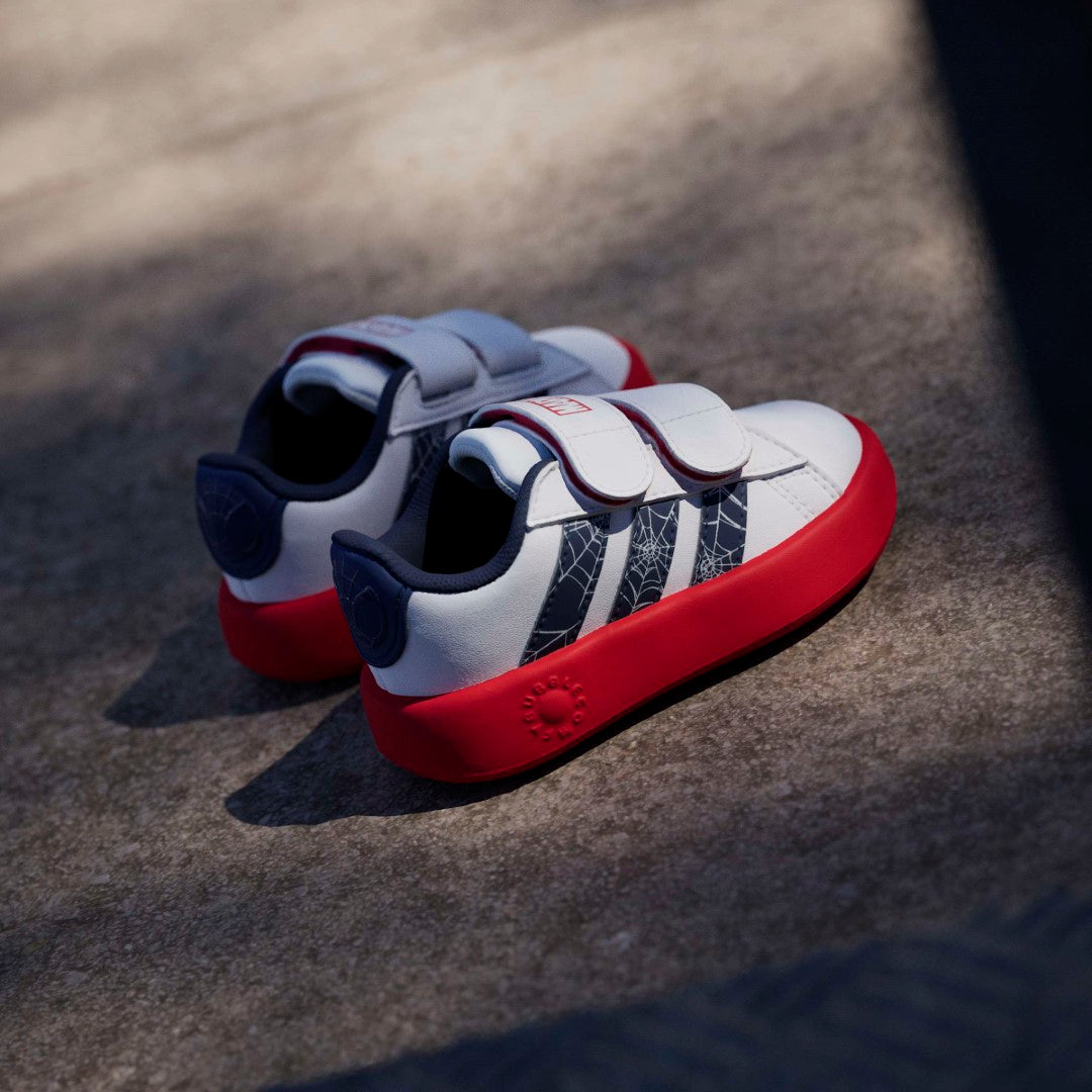 Adidas Marvel Spider-Man Grand Court Shoes