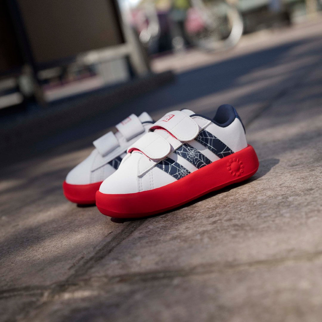 Adidas Marvel Spider-Man Grand Court Shoes