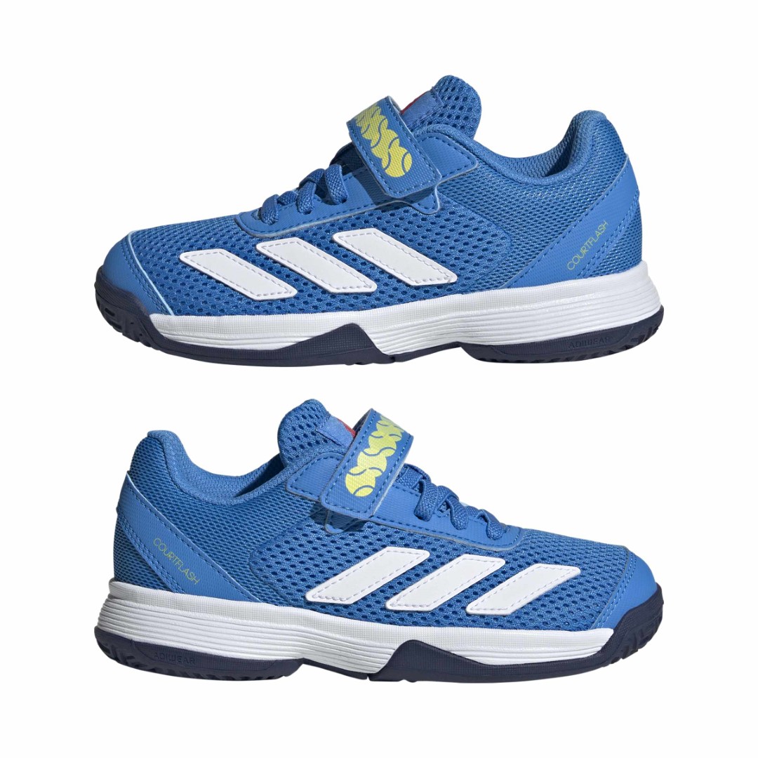 Courtflash Hook-And-Loop Tennis Shoes