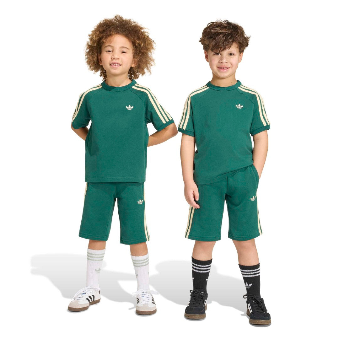 3 Stripe Short Tee Set