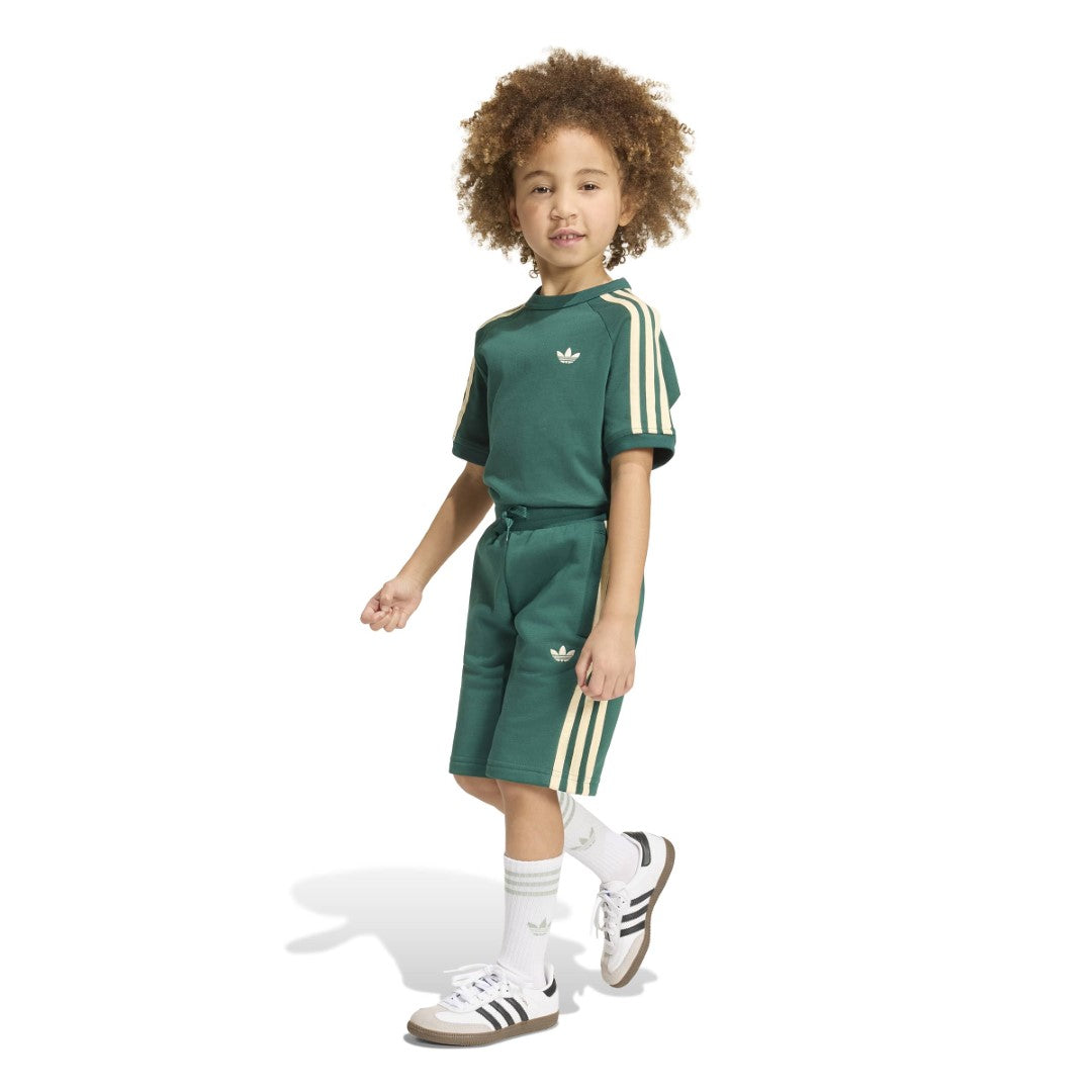 3 Stripe Short Tee Set