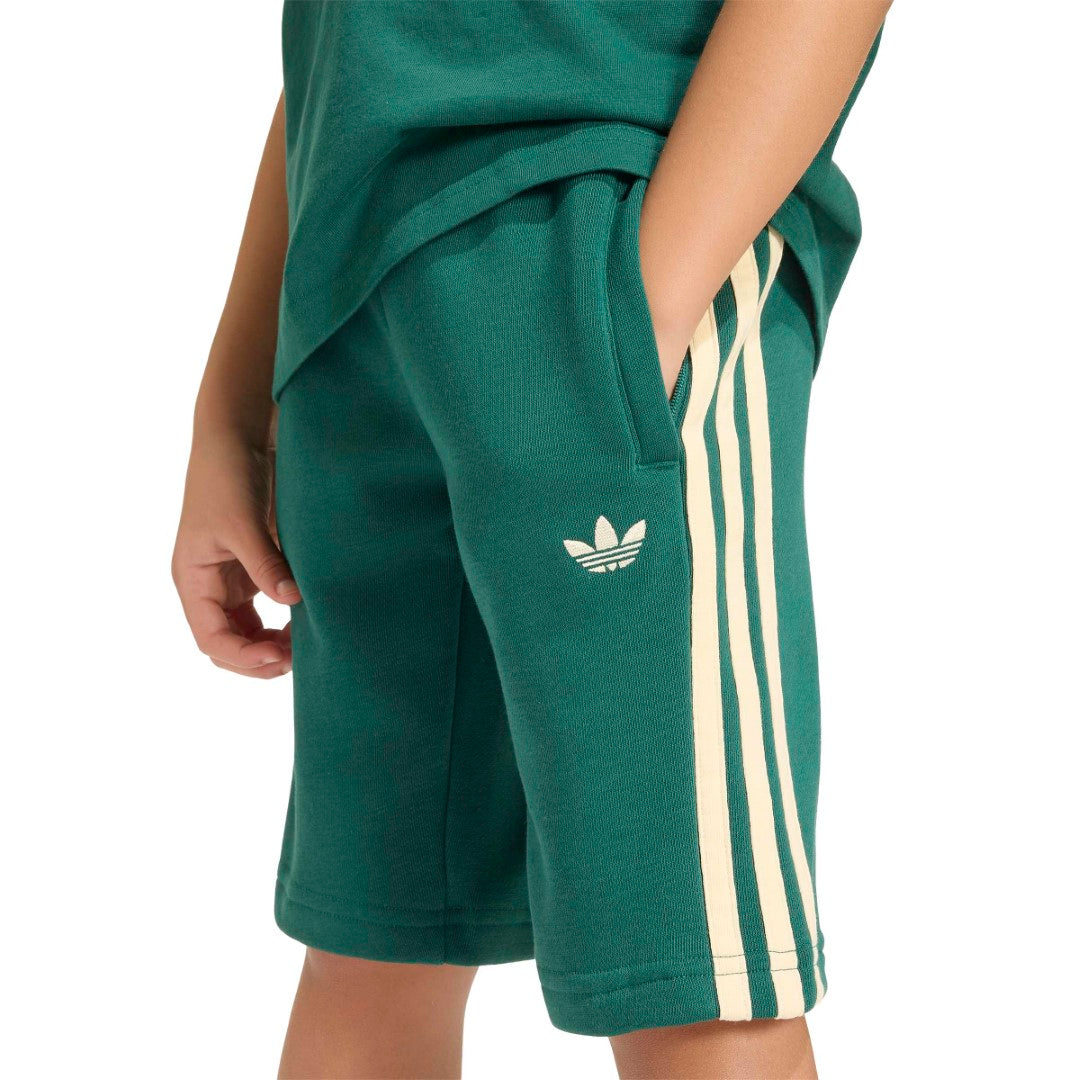 3 Stripe Short Tee Set
