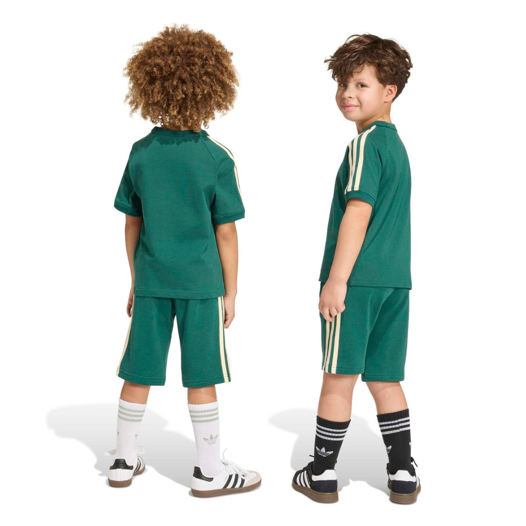 3 Stripe Short Tee Set