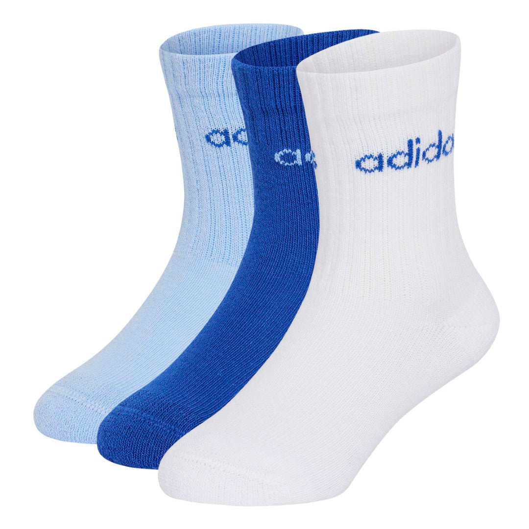 Linear Crew 3 Pairs Per Pack Socks