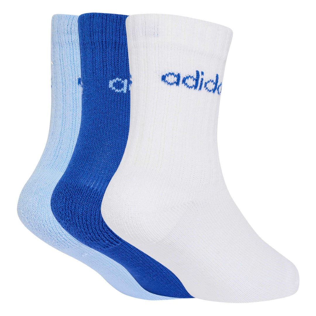 Linear Crew 3 Pairs Per Pack Socks