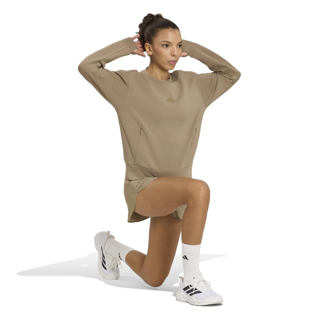 Designed-For-Training Warm-Up Crewneck Sweatshirt