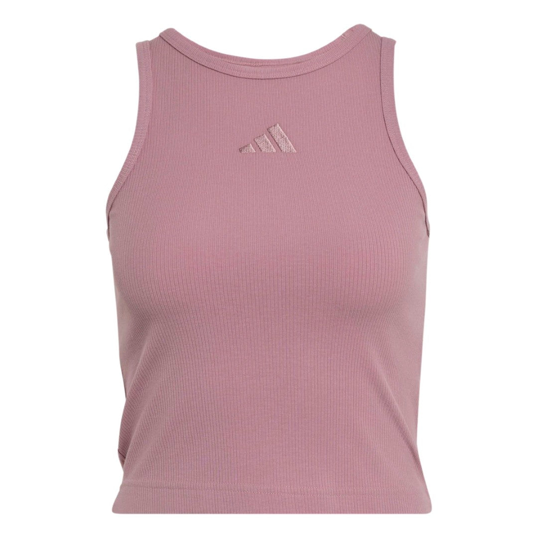 Adidas Kit Small Logo Rib Tank Top