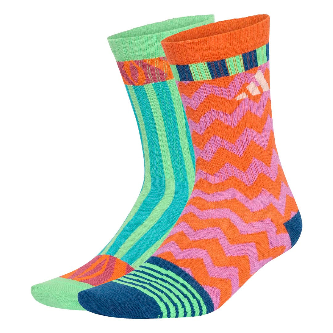 Adidas In Your Shoes Graphic Sock 2 Pair Pack