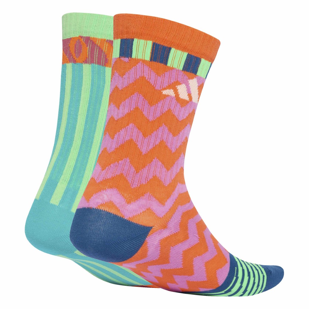 Adidas In Your Shoes Graphic Sock 2 Pair Pack