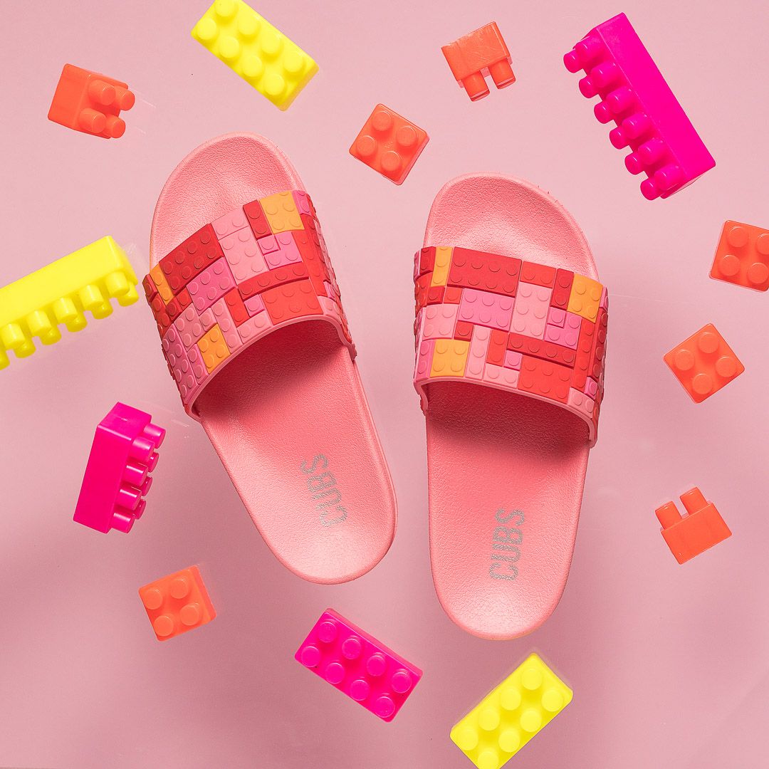 Lego Girls Soft Pink Slides