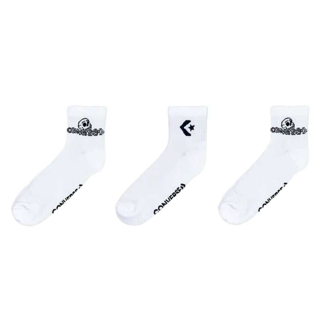 3-Pack Skull Socks