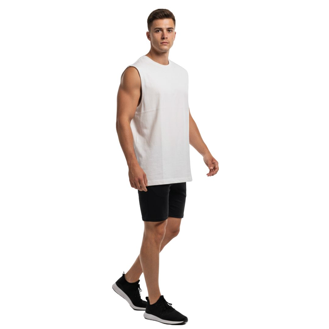Relaxed Sleeveless Tee