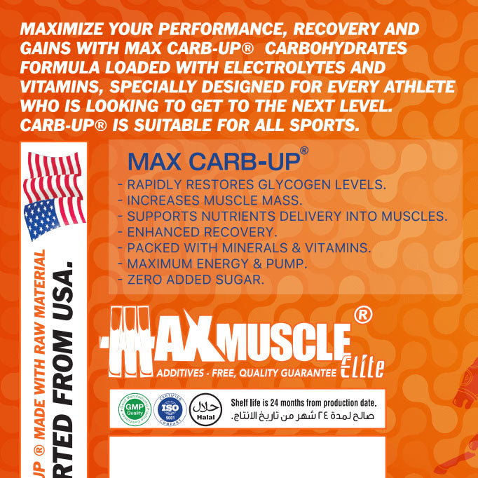 Max Carb Up With Electrolytes-46Serv.-1500G