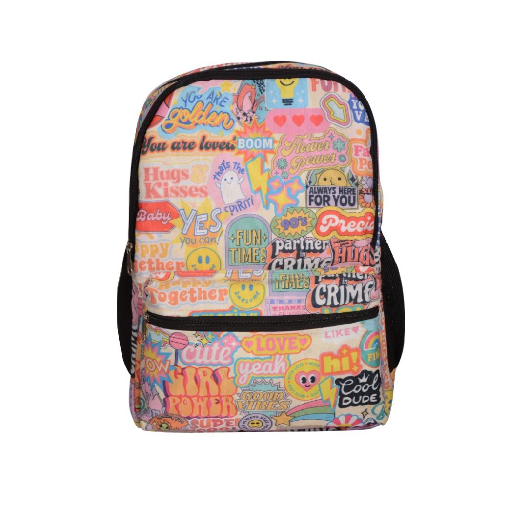 Sticker Mania Small Backpack