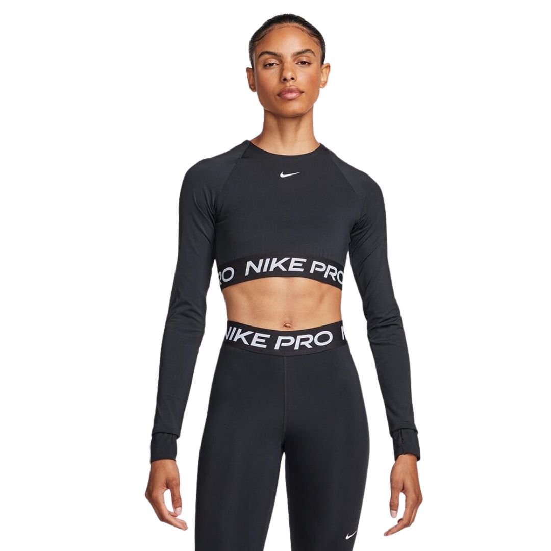 Pro Dri-Fit Cropped Long Sleeve Top