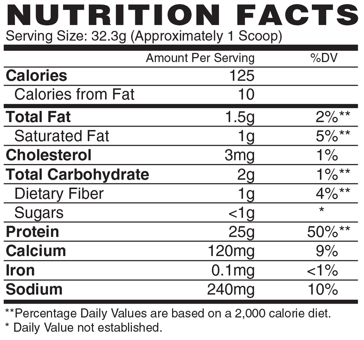 Iso Fit Vanilla Bean Ice Cream 2K