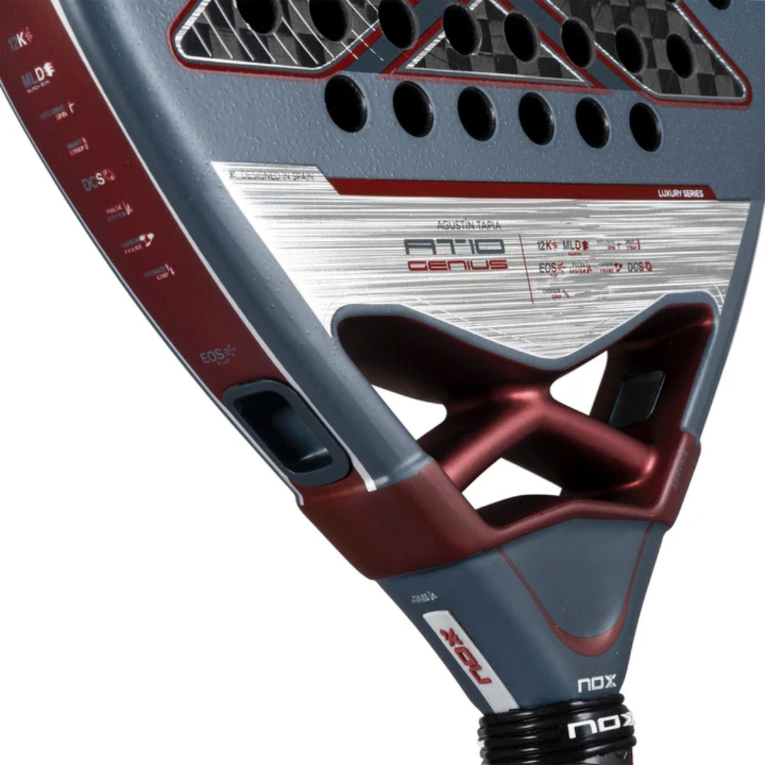 At10 Luxury Genius 12K 2025 By Agustin Tapia Padel Racket